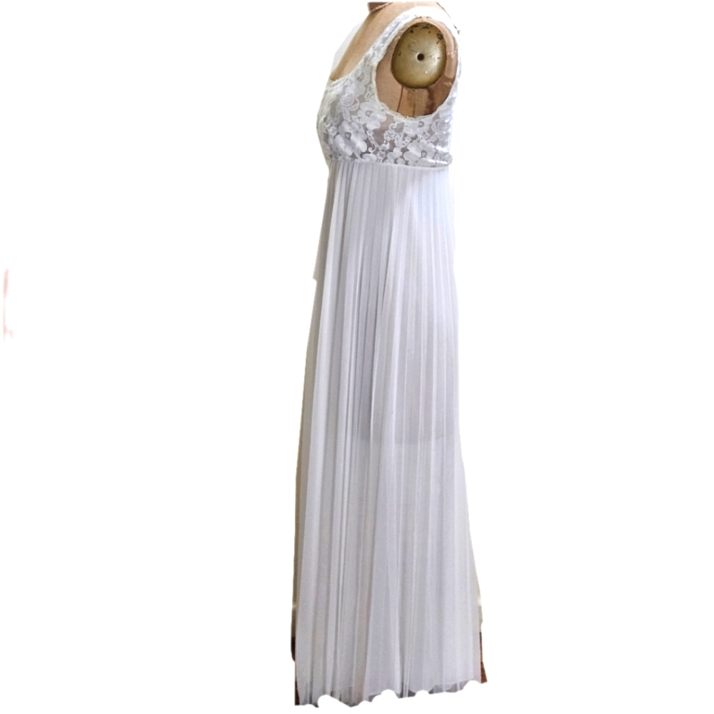 Vintage Blanche by Erika McGowan 1960s bridal nightgown dress - Picture 6 of 8